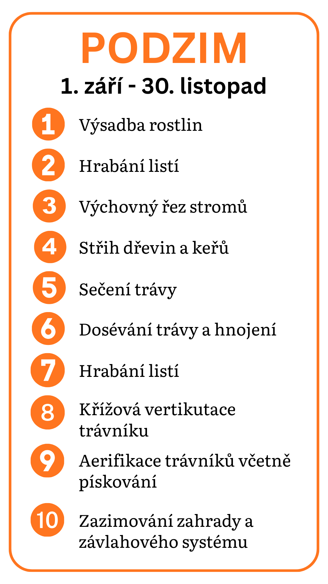 co dělat na podzim se zahradou, tipy a triky
